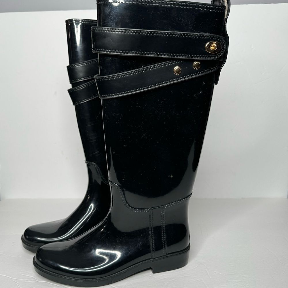 Coach rain boots size 7 - Picture 3 of 7